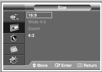 SAMSUNG PPM42M7HBP - Positioning and Sizing the screen using Zoom - 4