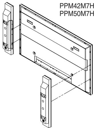 SAMSUNG PPM42M7HBP - Conexión de los altavoces - 3