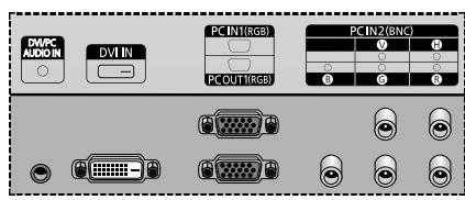SAMSUNG PPM42M7HBP - Como conectar a entrada do PC - 1