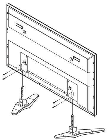 SAMSUNG PPM42M7HBP - Montaje de la base del soporte - 1