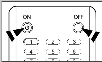 SAMSUNG PPM42M7HBP - Mise sous/hors tension de votre écran à plasma - 1