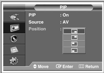 SAMSUNG PPM42M7HBP - Viewing the Picture in Picture (PIP) - 5