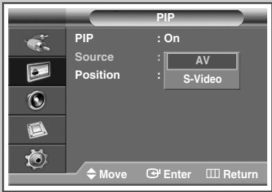 SAMSUNG PPM42M7HBP - Viewing the Picture in Picture (PIP) - 4