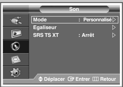 SAMSUNG PPM42M7HBP - Changement du format normal du son - 1