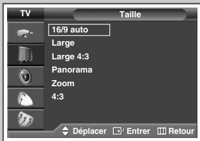 SAMSUNG PS-42S5H - Sélection de la taille de l'image - 2