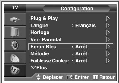 SAMSUNG PS-42S5H - Réglage du mode écran bleu - 1