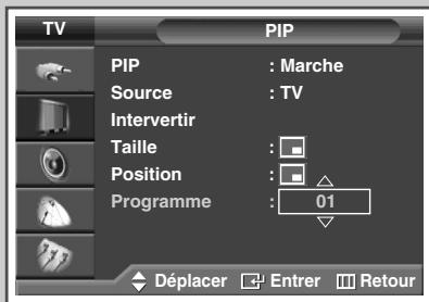 SAMSUNG PS-42S5H - Affichage image dans l'image (PIP) (suite) - 2