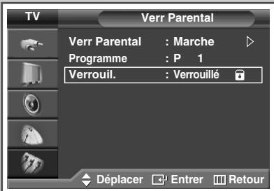 SAMSUNG PS-42S5H - Verrouillage des canaux - 4