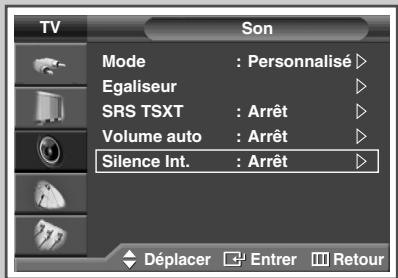SAMSUNG PS-42S5H - Sélection de silence intégral - 1