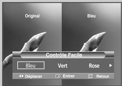 SAMSUNG PS-42S5H - Réglage du mode contrôle couleur (contrôle facile) - 3