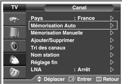SAMSUNG PS-42S5H - Mémorisation automatique des canaux - 3