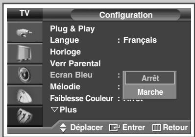 SAMSUNG PS-42S5H - Réglage du mode écran bleu - 2