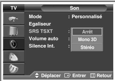 SAMSUNG PS-42S5H - Réglage de TruSurround XT - 2