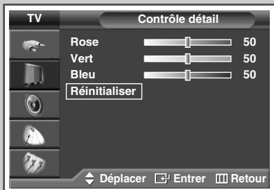 SAMSUNG PS-42S5H - Réglage du mode contrôle couleur (contrôle détaillé) - 5