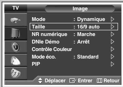 SAMSUNG PS-42S5H - Sélection de la taille de l'image - 1