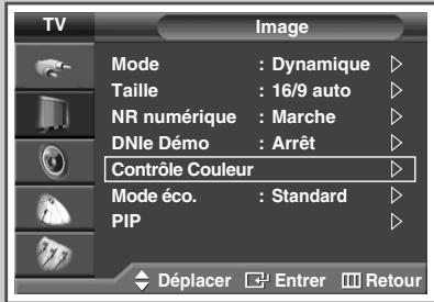 SAMSUNG PS-42S5H - Réglage du mode contrôle couleur (contrôle détaillé) - 1