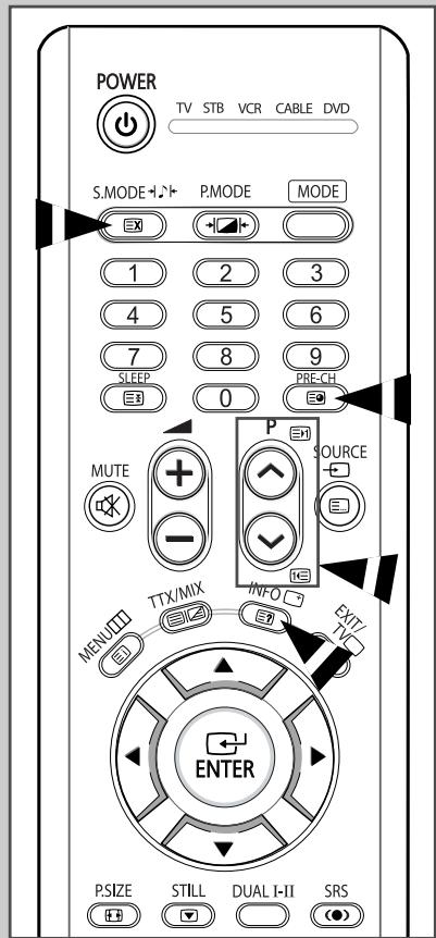 SAMSUNG PS-42S5H - Sélection des options d'affichage - 1
