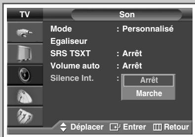 SAMSUNG PS-42S5H - Sélection de silence intégral - 2