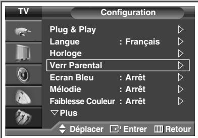 SAMSUNG PS-42S5H - Verrouillage des canaux - 1