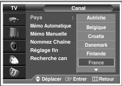 SAMSUNG PS-42V4S - Mémorisation automatique des canaux - 2