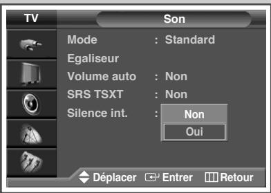 SAMSUNG PS-42V4S - Sélection de Silence Int. - 2