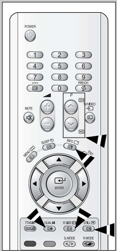 SAMSUNG PS-42V4S - Sélection des options d'affichage - 1