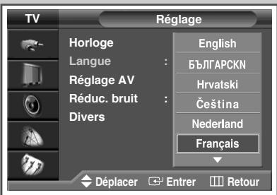 SAMSUNG PS-42V4S - Choix de la langue - 2