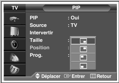 SAMSUNG PS-42V4S - Affichage image dans l'image (PIP) (Suite) - 2