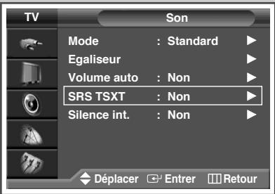 SAMSUNG PS-42V4S - Réglage de TruSurround XT - 3