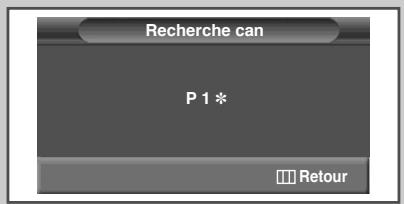 SAMSUNG PS-42V4S - Visualisation de l'image du balayage des canaux - 2