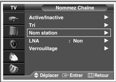 SAMSUNG PS-42V4S - Attribution de noms aux canaux - 2