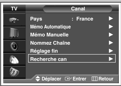 SAMSUNG PS-42V4S - Visualisation de l'image du balayage des canaux - 1
