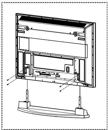 SAMSUNG PS-42V4S - Insertion des piles dans la télécommande - 2