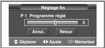 SAMSUNG PS-42V4S - Utilisation de la syntonisation fine - 4