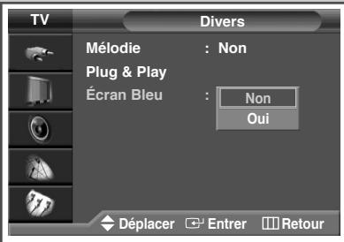 SAMSUNG PS-42V4S - Réglage du mode Ecran bleu - 4
