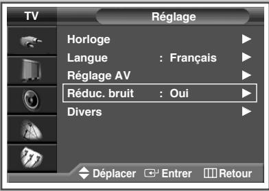 SAMSUNG PS-42V4S - Utilisation de la fonction Digital NR (Réduc. bruit) - 1