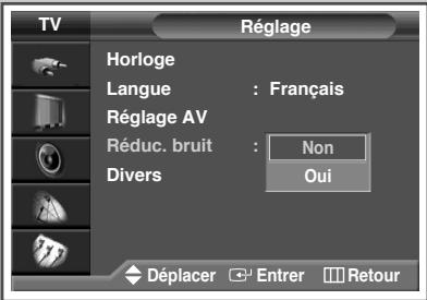 SAMSUNG PS-42V4S - Utilisation de la fonction Digital NR (Réduc. bruit) - 2