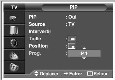 SAMSUNG PS-42V4S - Affichage image dans l'image (PIP) (Suite) - 3