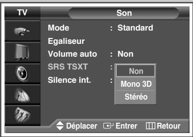 SAMSUNG PS-42V4S - Réglage de TruSurround XT - 4
