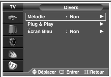 SAMSUNG PS-42V4S - Réglage du son mélodique - 1