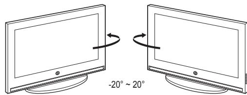 SAMSUNG PS-50C91H - Utilisation de la base-support - 1