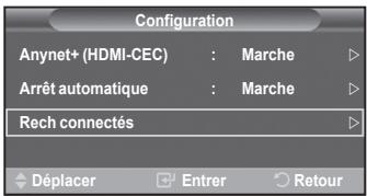 SAMSUNG PS-50Q91H - Recherche d'appareils anynet+ et basculement entre des appareils - 2