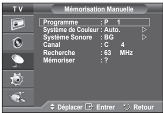 SAMSUNG PS-50Q91H - Mode canal - 2