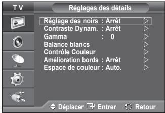 SAMSUNG PS-50Q91H - Personnalisation des paramètres d'image - 4