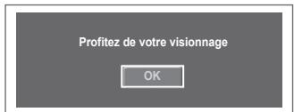 SAMSUNG PS50A416C1D - Si vous souhaitez réinitialiser ce paramètre... - 6
