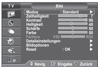 SAMSUNG PS50A416C1D - Das Gerät verfügbar über mehrere Einstellmöglichkeiten für die Bildqualität: - 1