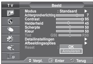 SAMSUNG PS50A416C1D - De standardbeeldinstellungen herstellen - 1