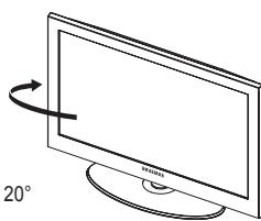 SAMSUNG PS50A416C1D - Utilisation de la base-support - 3