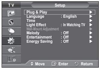 SAMSUNG PS50A416C1D - Auto Power Off - 5