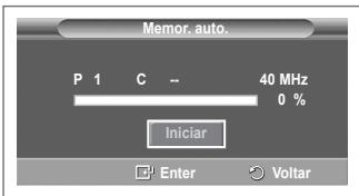 SAMSUNG PS50A416C1D - Memorizar canais automaticamente - 3